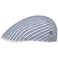 Twotone Stripes Flat Cap by Lierys - 1059,00 kr