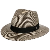 Twotone Stripes Traveller Panamahatt by Lierys - 1999,00 kr