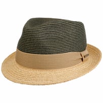 Twotone Toyo Trilby Raffiahatt by Stetson - 989,00 kr