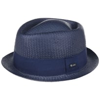 Uni Colour Pork Pie Str�hatt by Lipodo - 339,00 kr