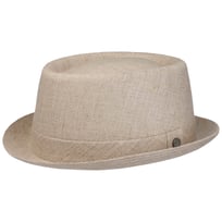Uni Pork Pie Linne Hatt by Lierys - 1059,00 kr