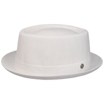 Uni Pork Pie Linne Hatt by Lierys - 1079,00 kr