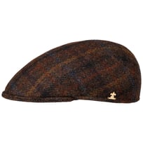 Vialo Wool Check Flat Cap by Lierys Gold - 1379,00 kr