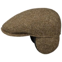 Virgin Wool Driver EF Flat Cap by Balmoral - 1339,00 kr