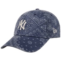 Washed Paisley Yankees Keps by New Era - 569,00 kr