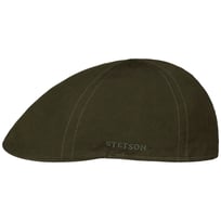 Waxed Cotton WR Duck Flat Cap by Stetson - 769,00 kr