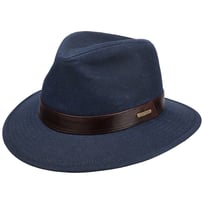 Waxed Denim Traveller Outdoorhatt by Stetson - 1099,00 kr