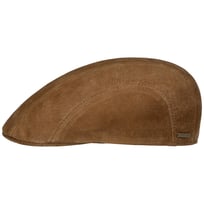 Waxed Pigskin Ivy Flat Cap by Stetson - 1649,00 kr