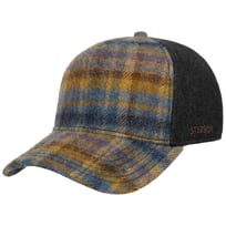 Wool Check Trucker Keps by Stetson - 769,00 kr