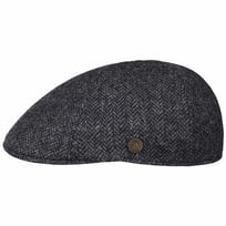 Wool Herringbone Duck Flat Cap by Balmoral - 1059,00 kr