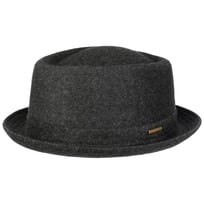 Wool Pork Pie Hatt by Stetson - 911,00 kr