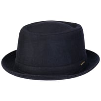 Wool Pork Pie Hatt by Stetson - 911,00 kr